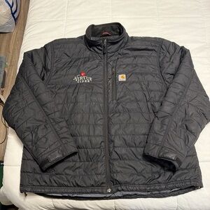 Carhartt Dark Gray Quilted Puffer Jacket